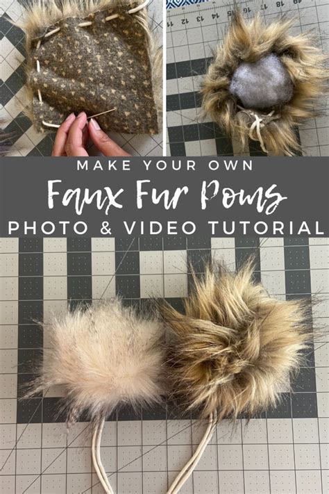 how to make faux fur